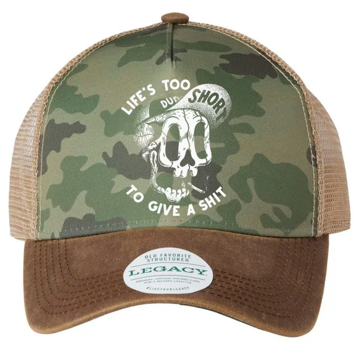 LifeS Too Short To Give A S Hit Legacy Tie Dye Trucker Hat