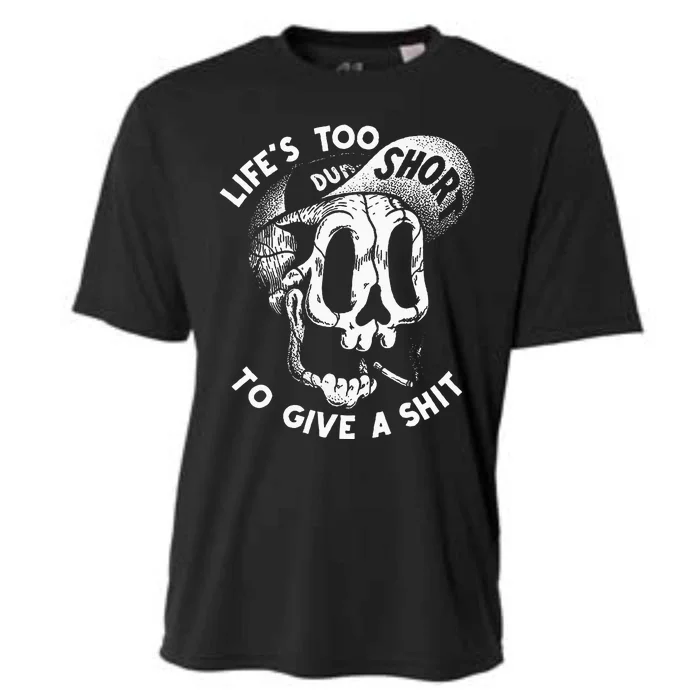 LifeS Too Short To Give A S Hit Cooling Performance Crew T-Shirt