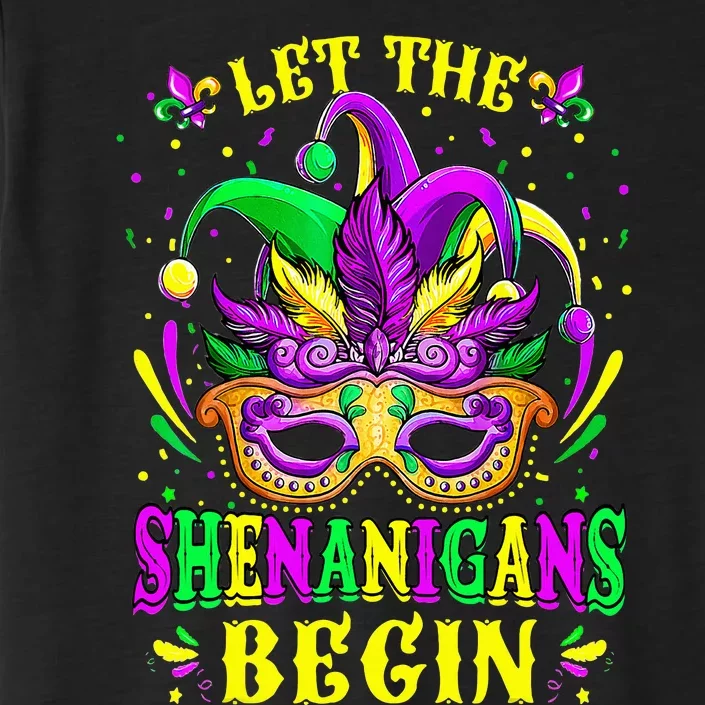 Let The Shenanigans Begin Mardi Gras ChromaSoft Performance T-Shirt