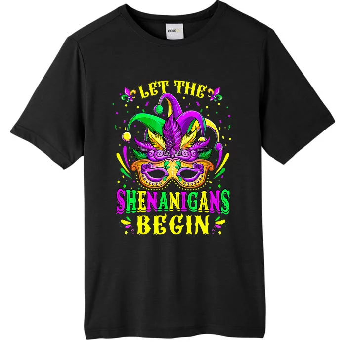 Let The Shenanigans Begin Mardi Gras ChromaSoft Performance T-Shirt