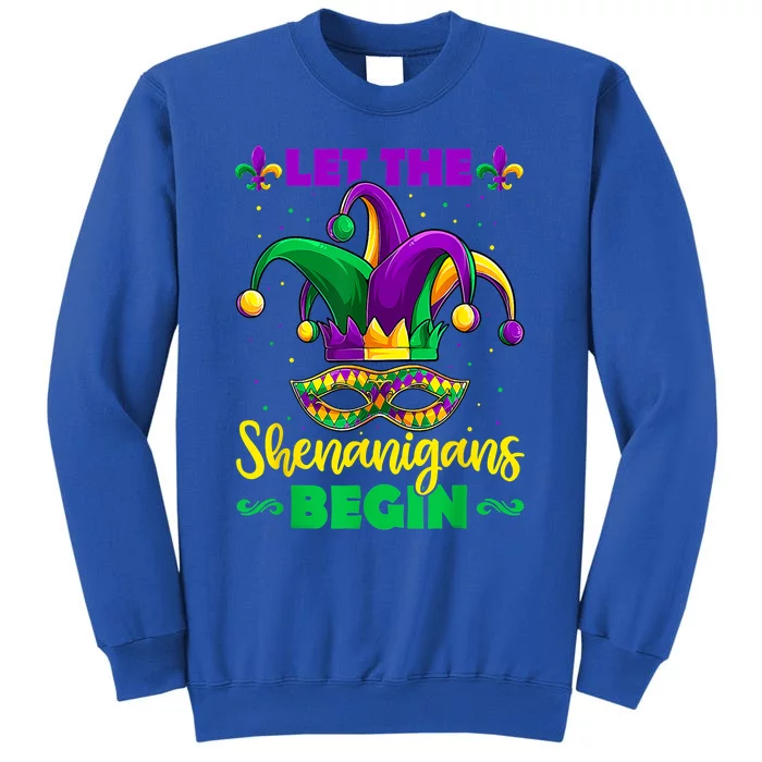 Let The Shenanigans Begin Mardi Gras Gift Meaningful Gift Sweatshirt