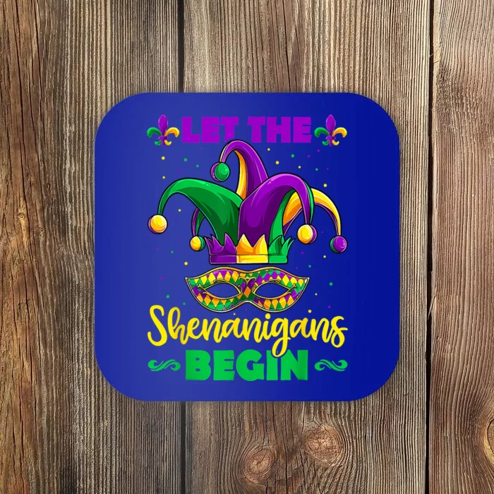 Let The Shenanigans Begin Mardi Gras Gift Meaningful Gift Coaster