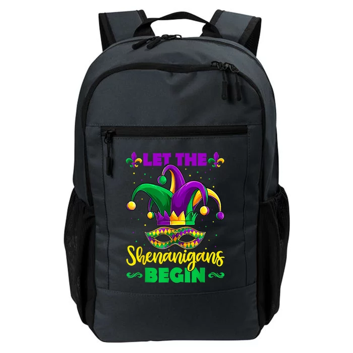 Let The Shenanigans Begin Mardi Gras Gift Meaningful Gift Daily Commute Backpack