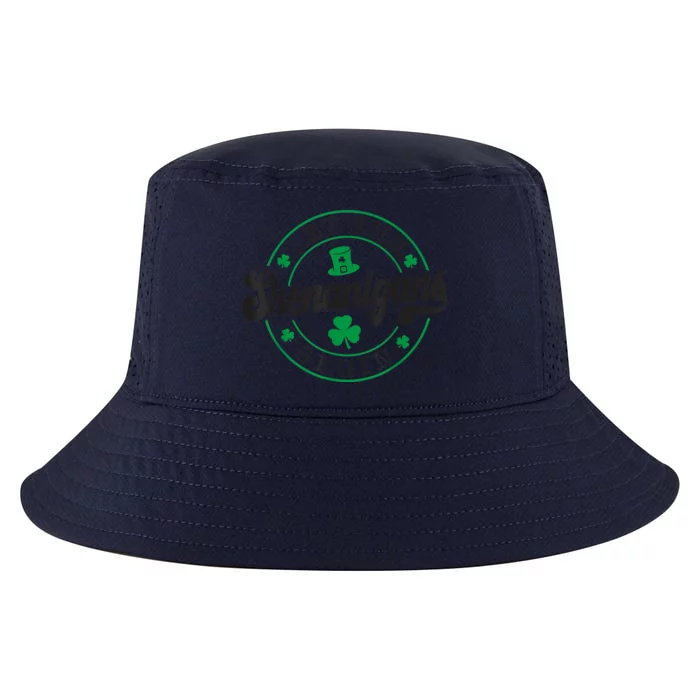 Let The Shenanigans Begin St. Patrick's Day Shamrock Circle Cool Comfort Performance Bucket Hat