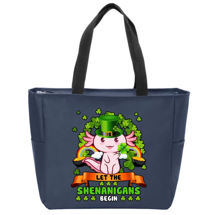 Let The Shenanigans Begin Zip Tote Bag