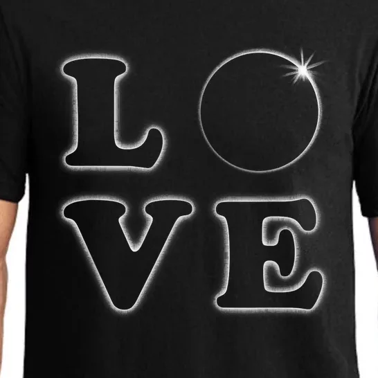 Love Total Solar Eclipse 04.08.2024 Totality Pajama Set