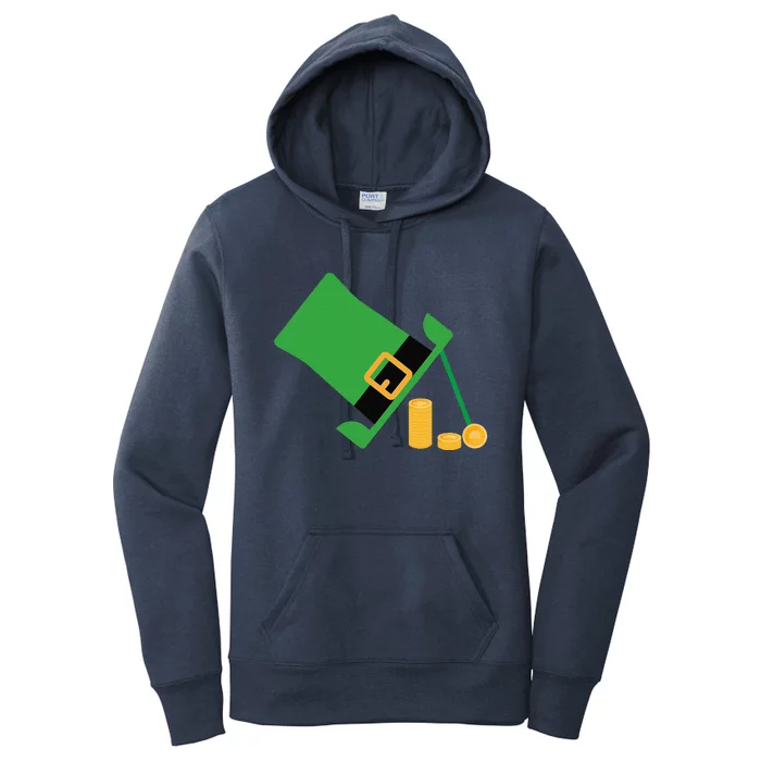 Leprechaun Trap St Patricks Day Funny Irish March 17 Women's Pullover Hoodie