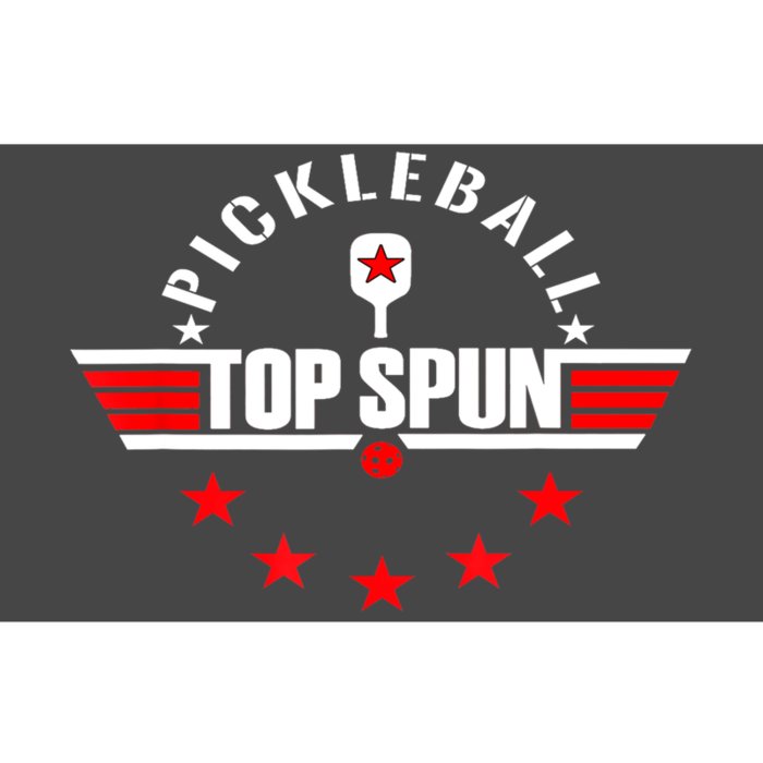 L Top Spun Stars & Stripes Pickleball Fans Best Gift Bumper Sticker