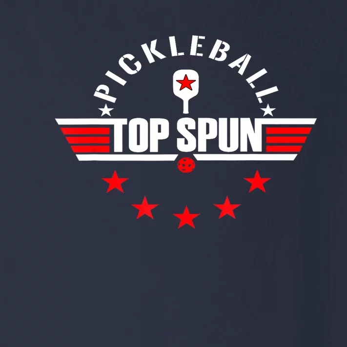 L Top Spun Stars & Stripes Pickleball Fans Best Gift Toddler Long Sleeve Shirt