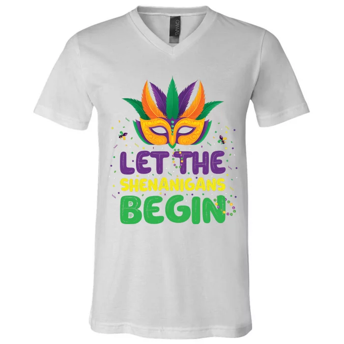 Let The Shenanigans Begin V-Neck T-Shirt