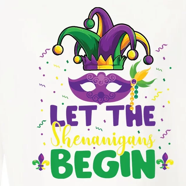 Let The Shenanigans Begin Cropped Pullover Crew