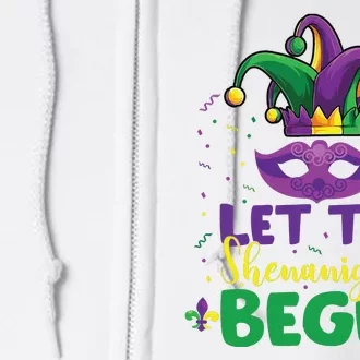 Let The Shenanigans Begin Full Zip Hoodie