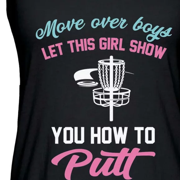 Let This  Show You How To Putt Funny Disc Golf Ladies Essential Flowy Tank