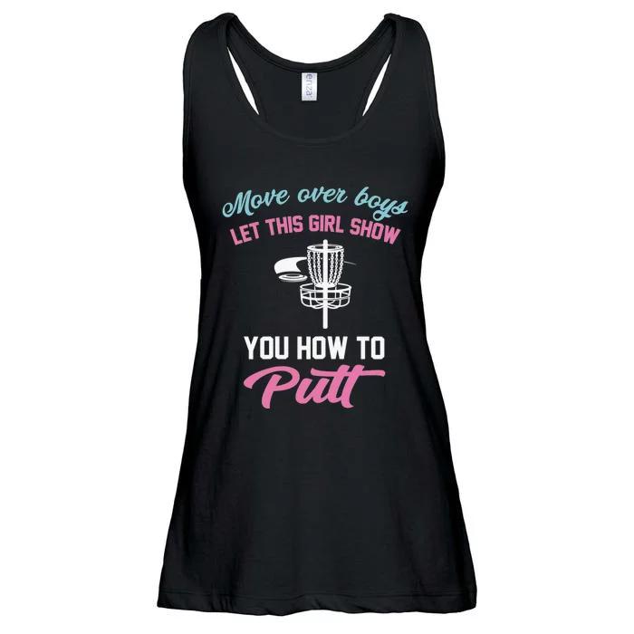 Let This  Show You How To Putt Funny Disc Golf Ladies Essential Flowy Tank