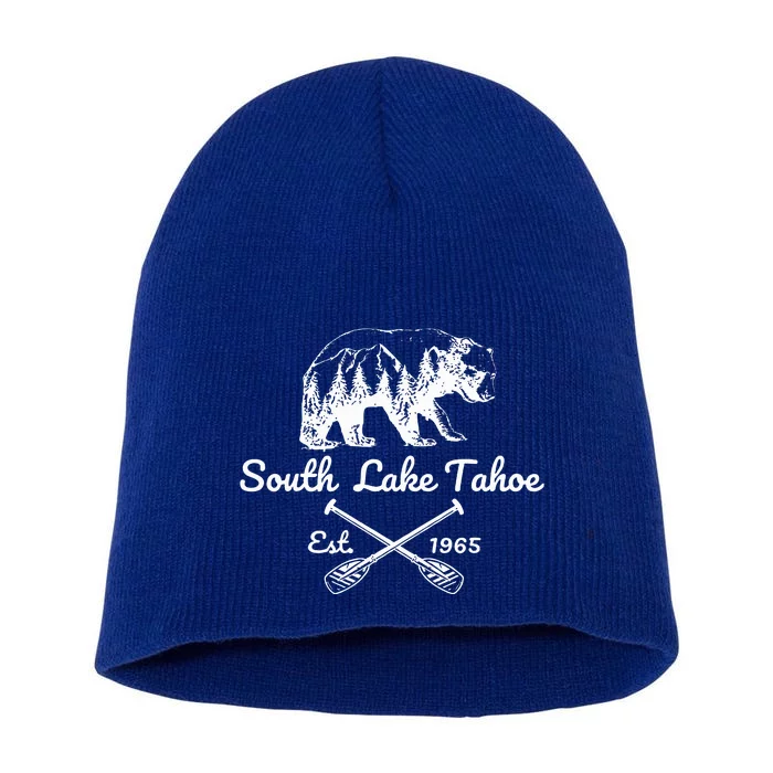 Lake Tahoe South Short Acrylic Beanie