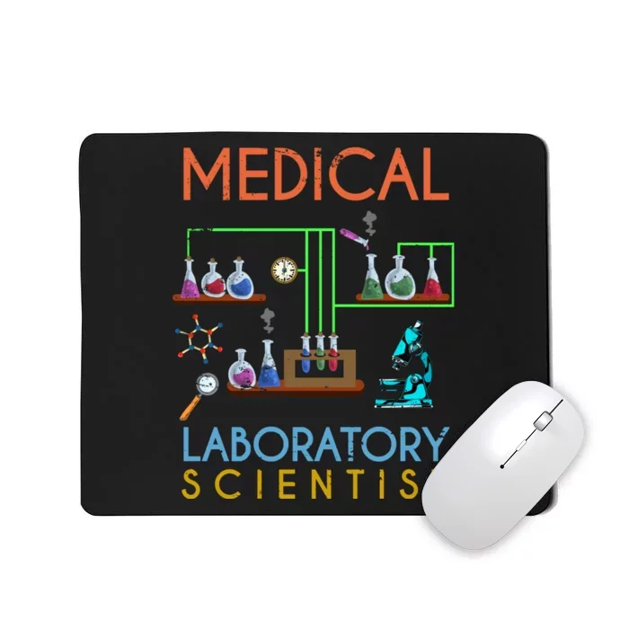 Lab Technologist Science Geek Medical Laboratory Scientist Mousepad