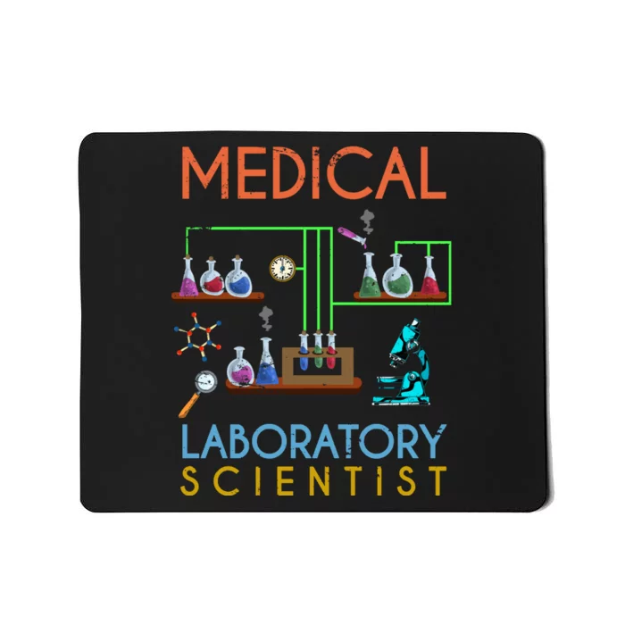 Lab Technologist Science Geek Medical Laboratory Scientist Mousepad