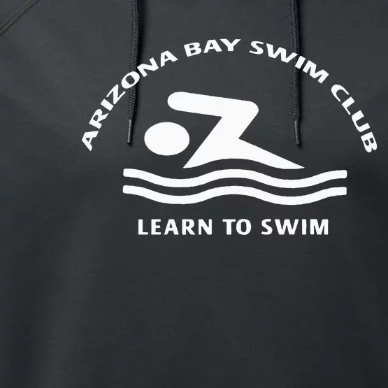 Learn To Swim Arizona Bay Swim Club Summer Fashion Performance Fleece Hoodie