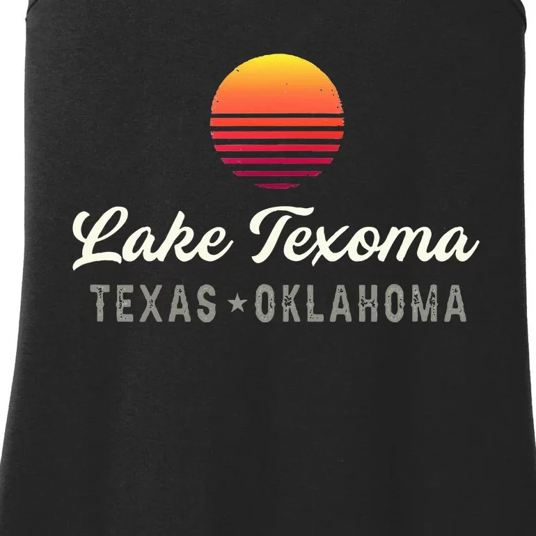 Lake Texoma Texas Oklahoma Bass Fishing Ladies Essential Tank