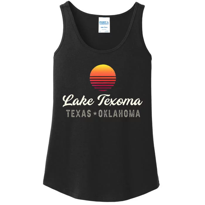 Lake Texoma Texas Oklahoma Bass Fishing Ladies Essential Tank