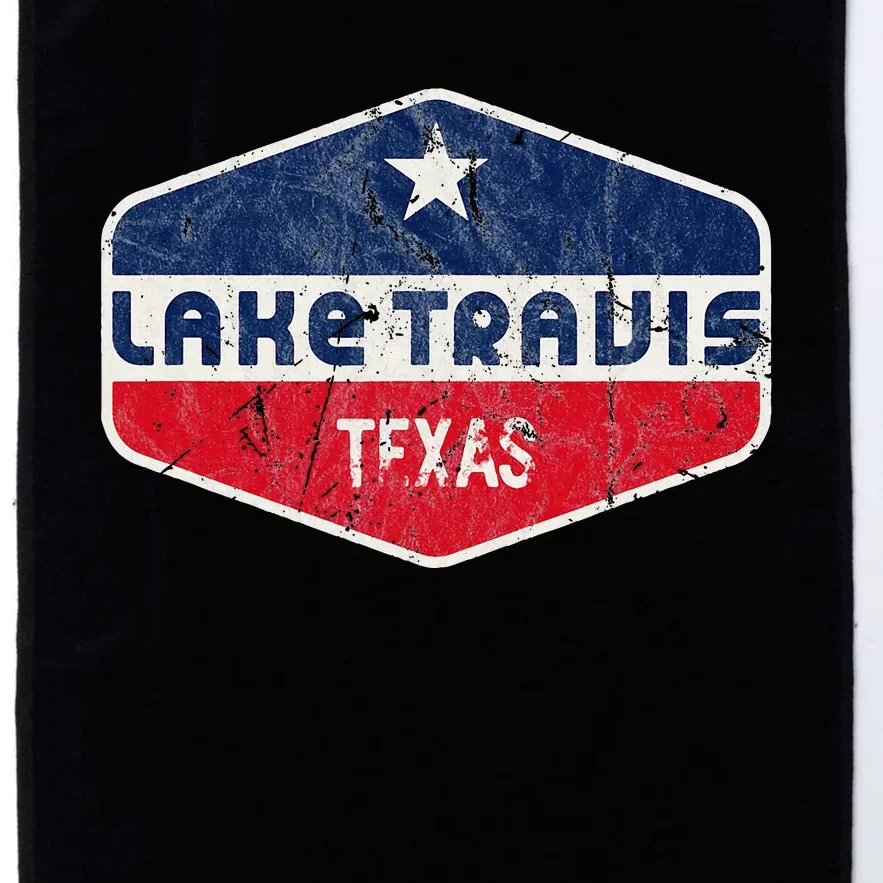 Lake Travis Texas Platinum Collection Golf Towel