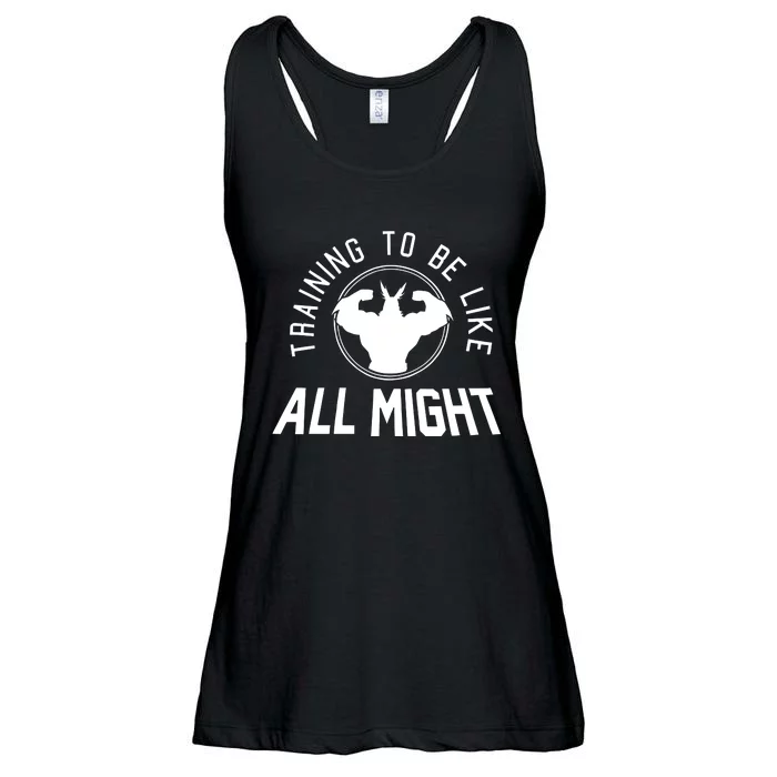 Limited Training To Be Like All Might Ladies Essential Flowy Tank