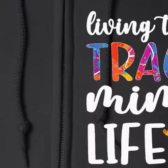 Living That Track Mimi Life Track And Field Mimi Full Zip Hoodie