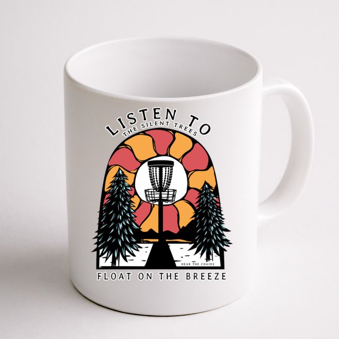 Listen To The Silent Trees Float On The Breeze Front & Back Coffee Mug