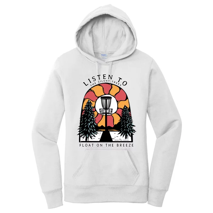 Listen To The Silent Trees Float On The Breeze Women's Pullover Hoodie