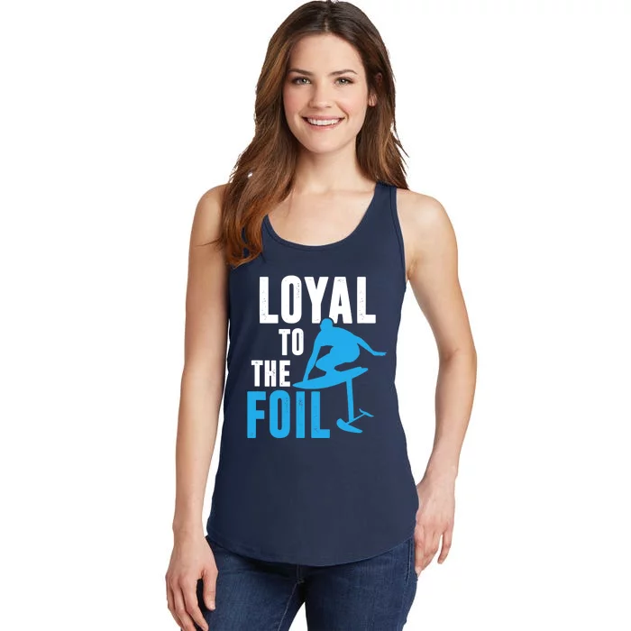 Loyal To The Foil, Foil Board Hydrofoil Surfing Ladies Essential Tank