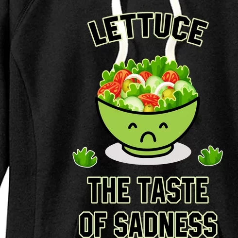 Lettuce The Taste Of Sadness Women's Fleece Hoodie