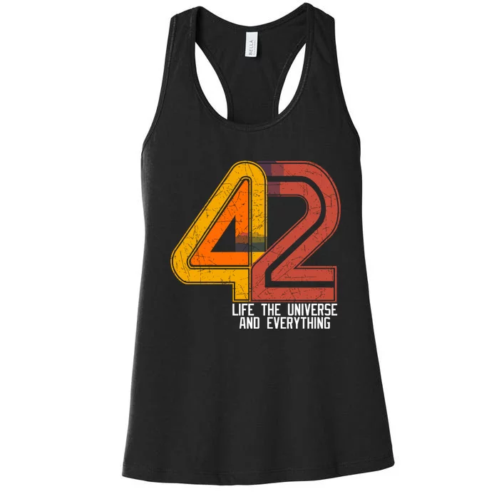 Life The Universe And Everything Women's Racerback Tank