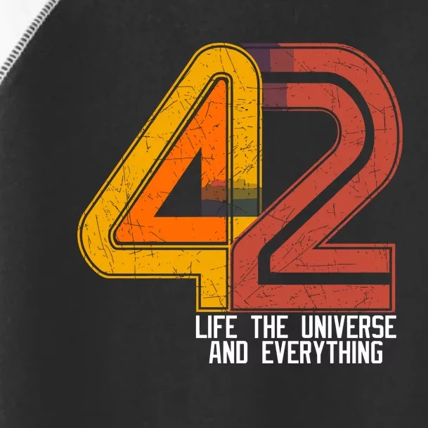 Life The Universe And Everything Toddler Fine Jersey T-Shirt