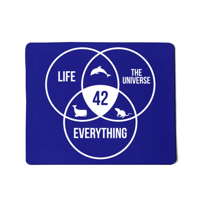 Life The Universe And Everything 42 Answer To Life Meaningful Gift Mousepad