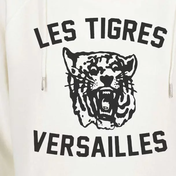 Les Tigres Versailles France French Tigers Trendy Design Womens Funnel Neck Pullover Hood