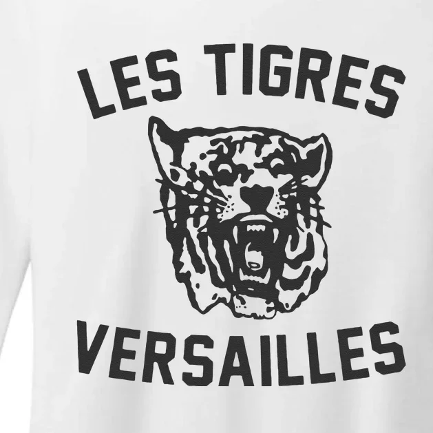 Les Tigres Versailles France French Tigers Trendy Design Womens CVC Long Sleeve Shirt