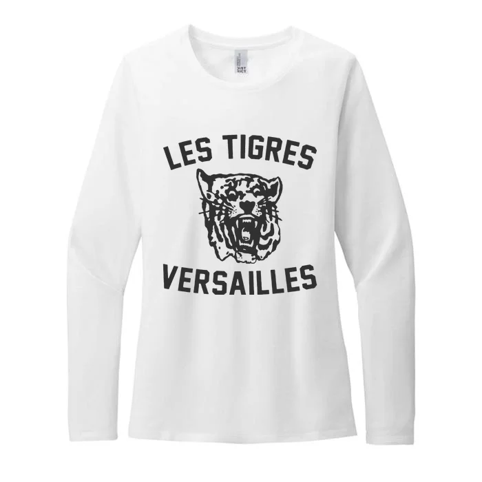 Les Tigres Versailles France French Tigers Trendy Design Womens CVC Long Sleeve Shirt