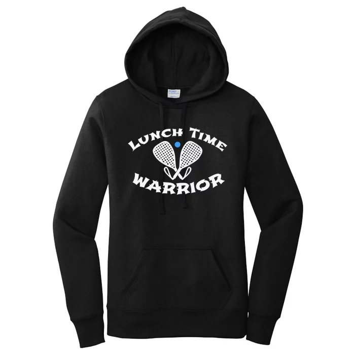 Lunch Time Warrior Racquetball Racquetball Funny Women's Pullover Hoodie