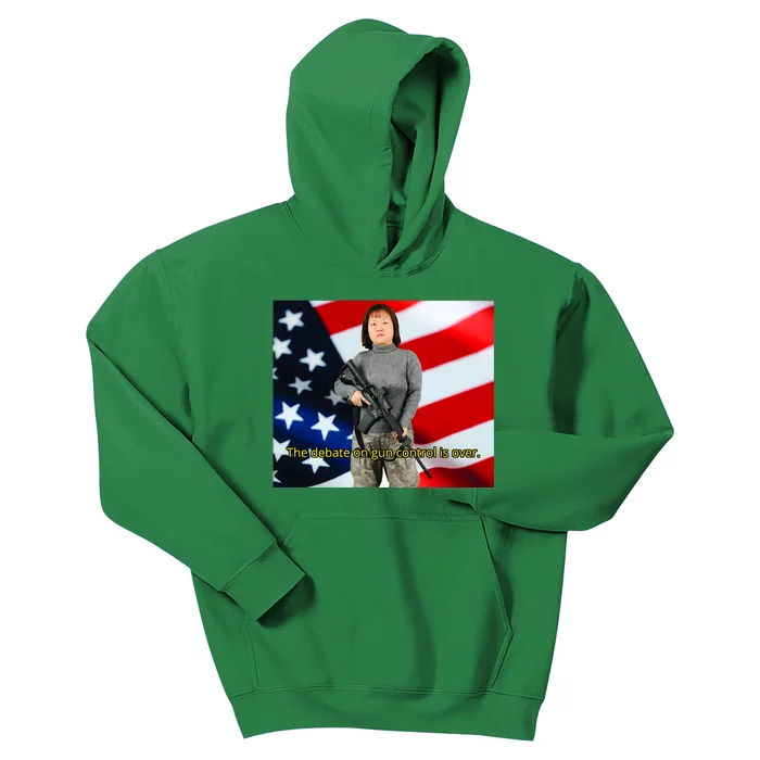 Lily Tang Williams The Debate On Gun Control Is Over Kids Hoodie