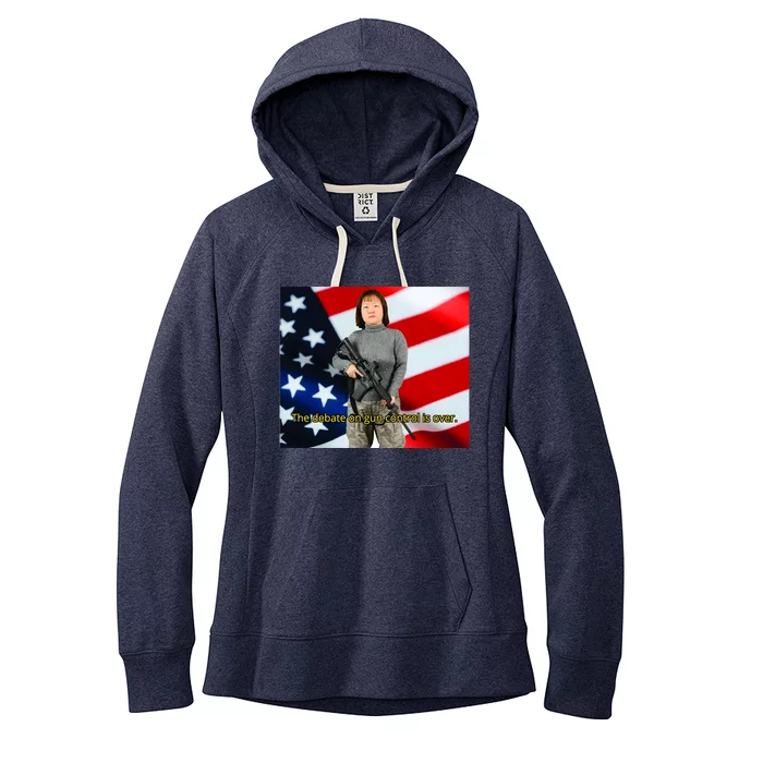 Lily Tang Williams The Debate On Gun Control Is Over Women's Fleece Hoodie