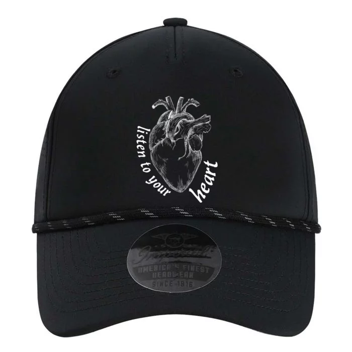 Listen To Your Heart Anatomy Cardiology Medical Illustration Cute Gift Performance The Dyno Cap