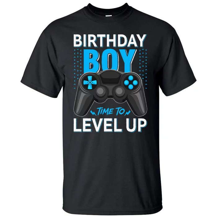 Level Up Birthday Gamer Party Video Game Gift Tall T-Shirt