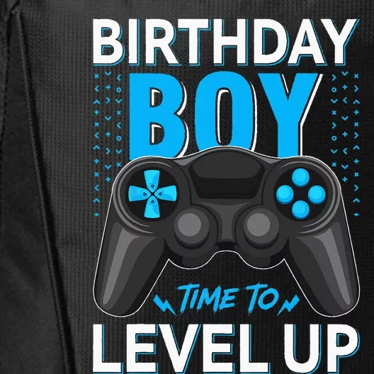 Level Up Birthday Gamer Party Video Game Gift City Backpack