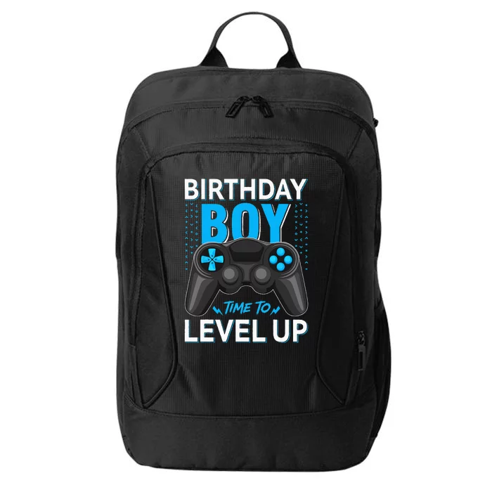 Level Up Birthday Gamer Party Video Game Gift City Backpack