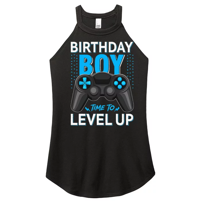 Level Up Birthday Gamer Party Video Game Gift Women’s Perfect Tri Rocker Tank