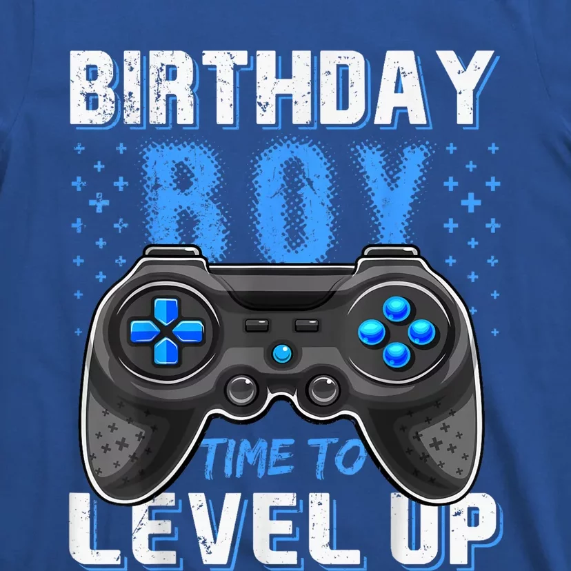 Level Up Birthday Gamer Gift Classic Fit Short Sleeve Black T-Shirt