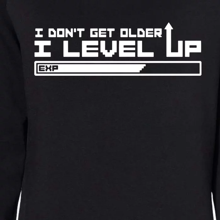 Level Up Birthday Womens California Wash Sweatshirt