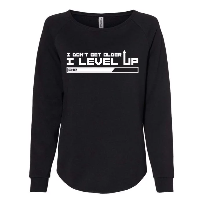 Level Up Birthday Womens California Wash Sweatshirt