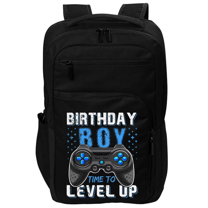 Level Up Birthday Boy Gamer Classic Fit Impact Tech Backpack