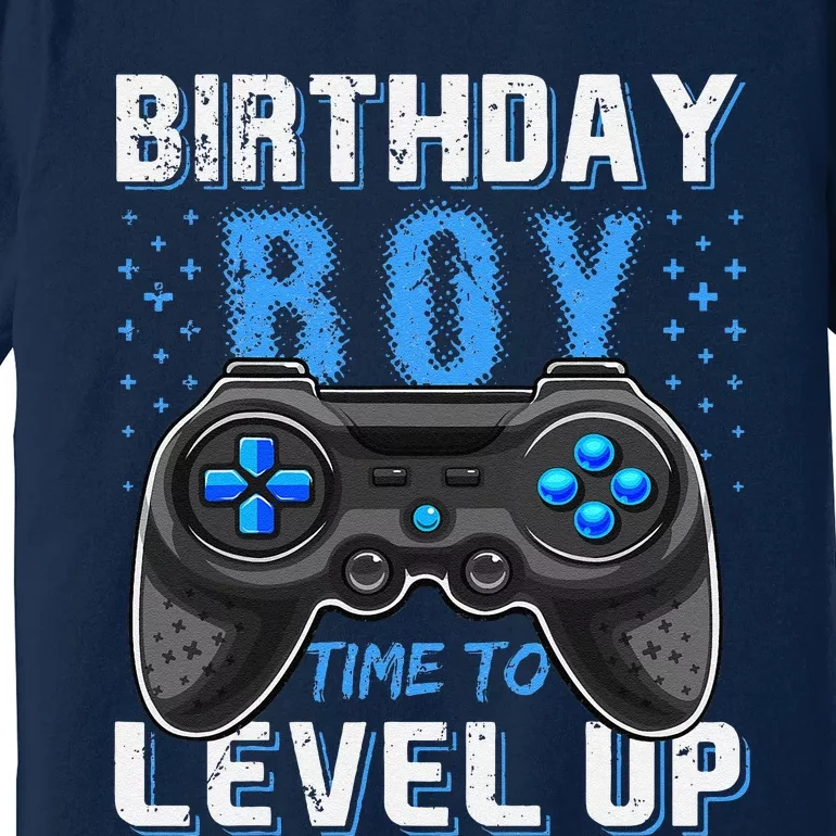 Level Up Birthday Boy Gamer Classic Fit Premium T-Shirt